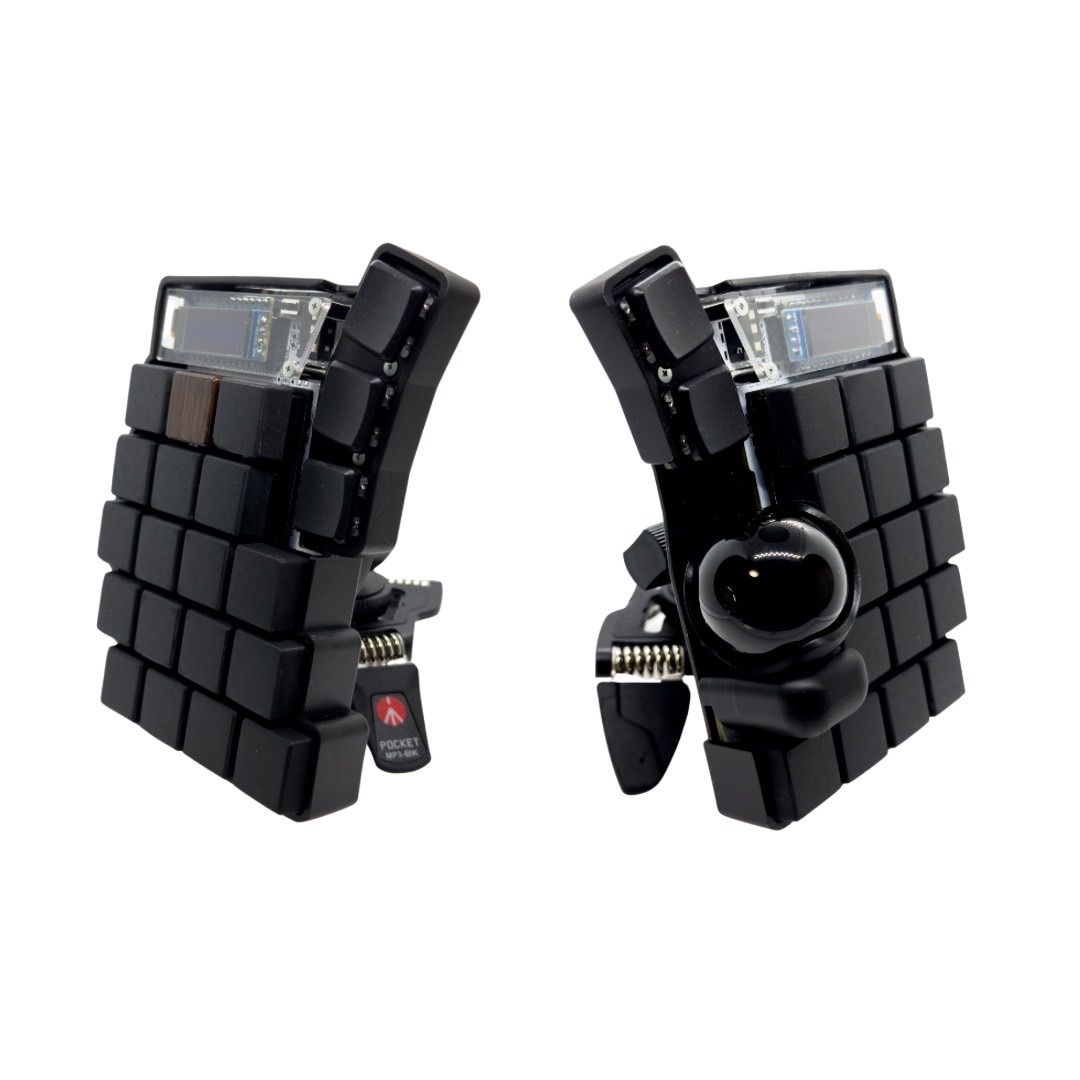 keyball39 完成品 ブラック化・テンティング フルセット