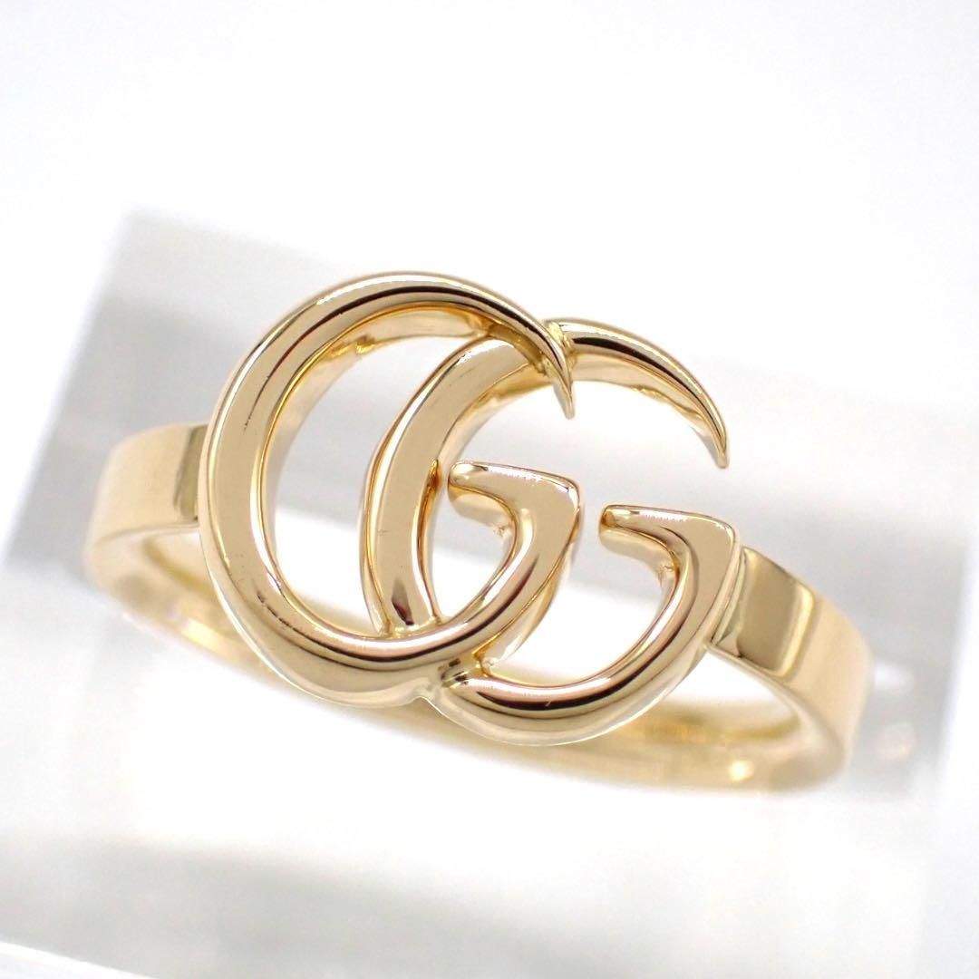 グッチ 11 ダブルG リング 750 K18YG イエローゴールド 4072 グッチ 11 ダブルG リング 750 K18YG イエローゴールド 4072 - メルカリ