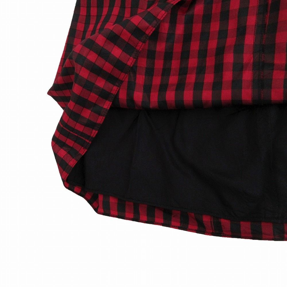 美品　Rene　ルネ　ノースリーブワンピース　ギンガムチェック　ビジュー付　36 美品 Rene ルネ ノースリーブワンピース ギンガムチェック