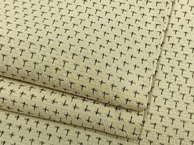 平和屋着物▽本塩沢　単衣　十字絣　正絹　逸品　AAAW7719fy 平和屋着物▽本塩沢 単衣 十字絣 正絹 逸品 AAAW7719fy - メルカリ