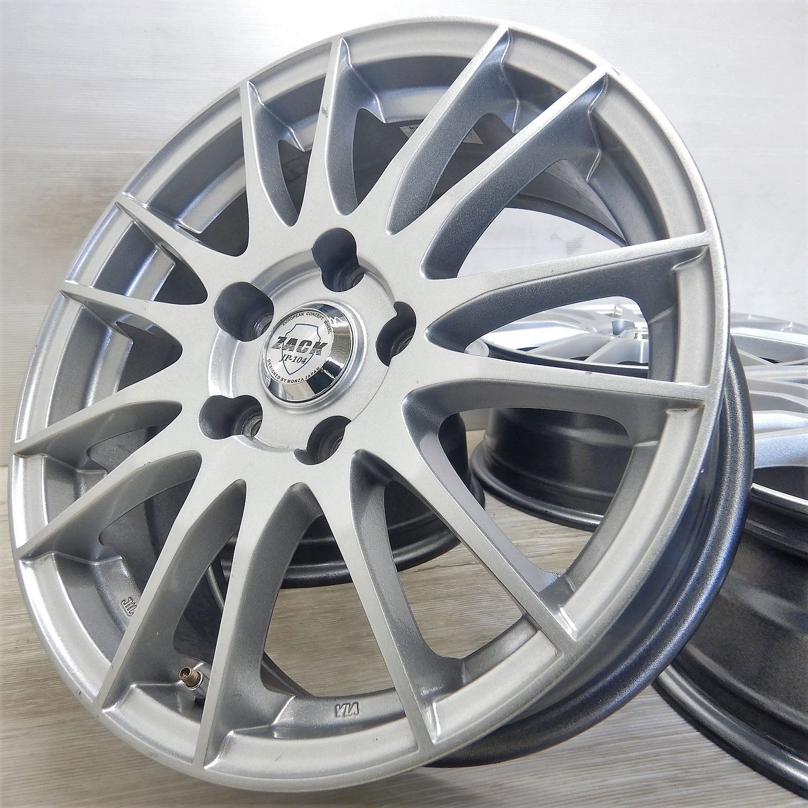 中古 16インチ アルミ ZACK JP-104 4本セット ノア オデッセイ