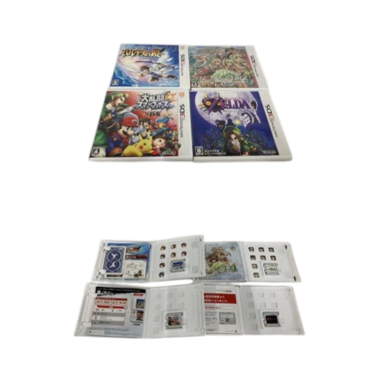 Nintendo new 3DS LL RED-001 4点ソフトセット ニンテンドー