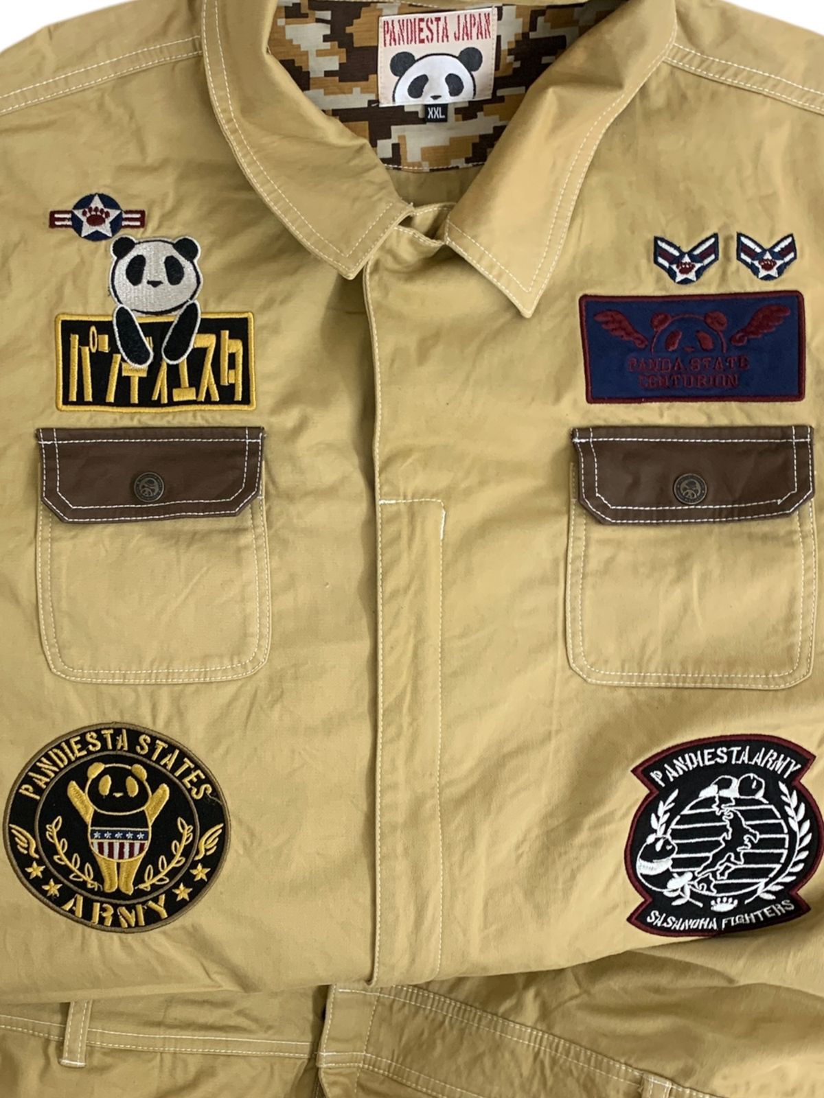 パンディエスタ つなぎXXL パンディエスタ PANDIESTA パンダ 熊猫謹製