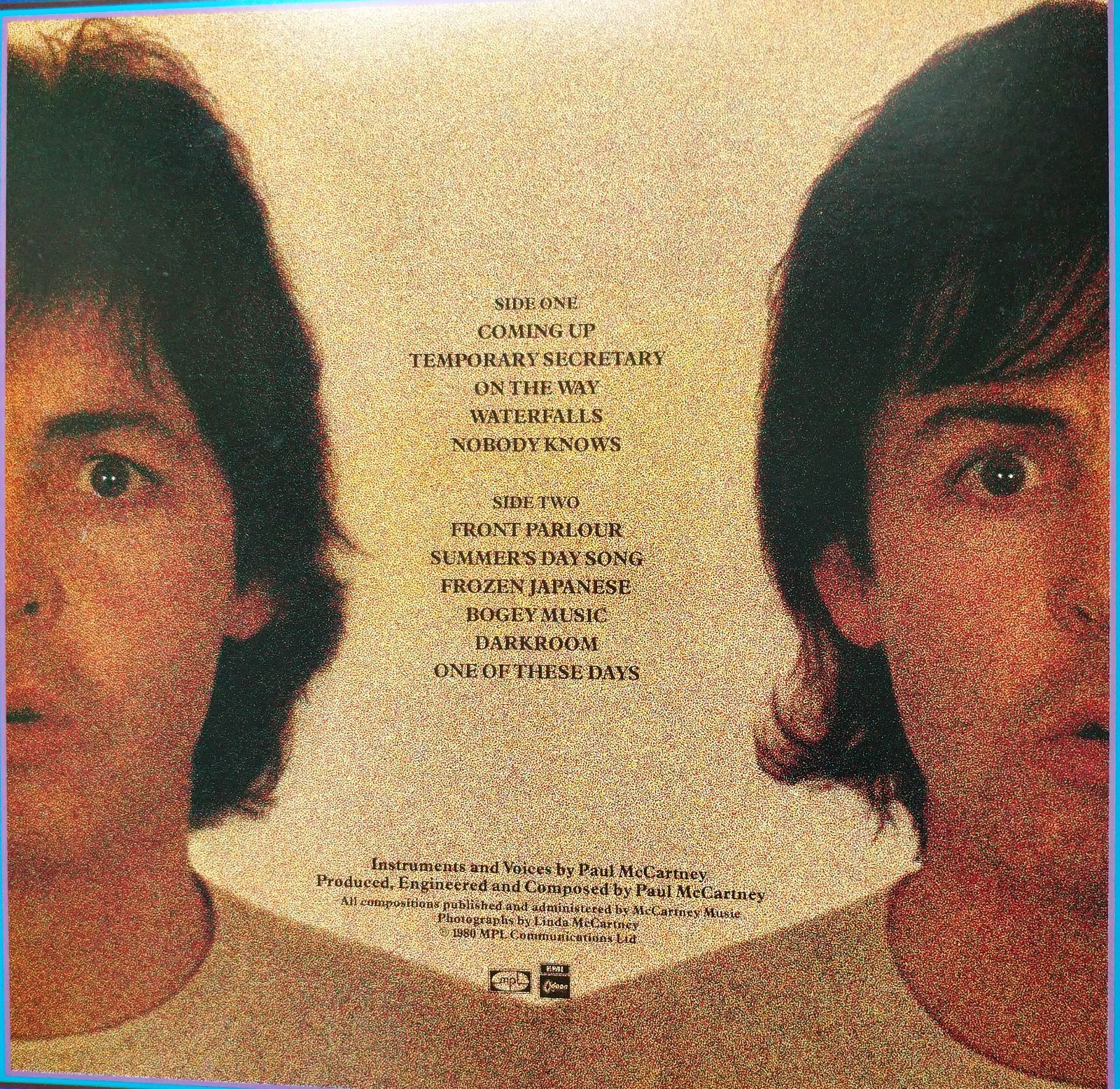 ポール・マッカートニー / McCARTNEY Ⅱ / 中古 帯無し LP