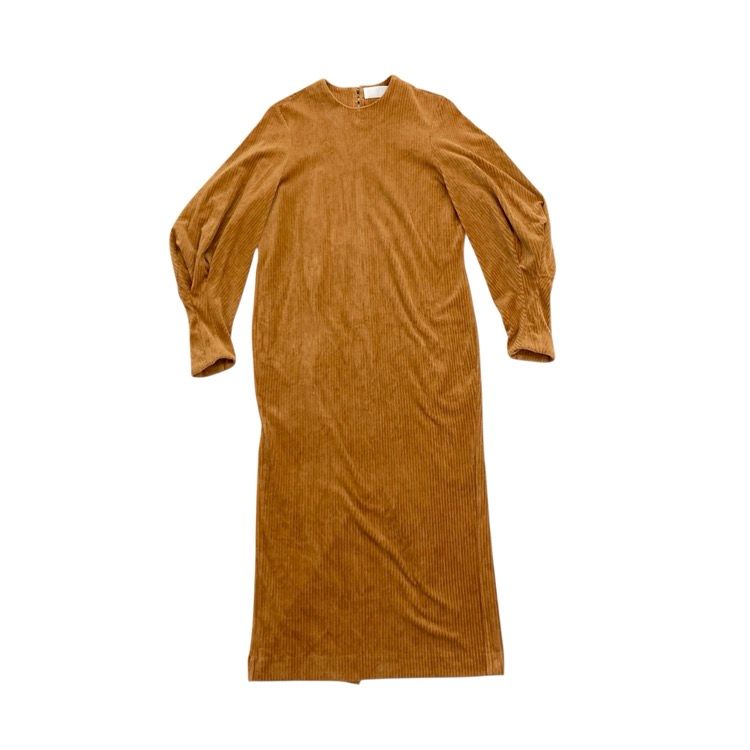 Dress リブベロアジャージーワンピース