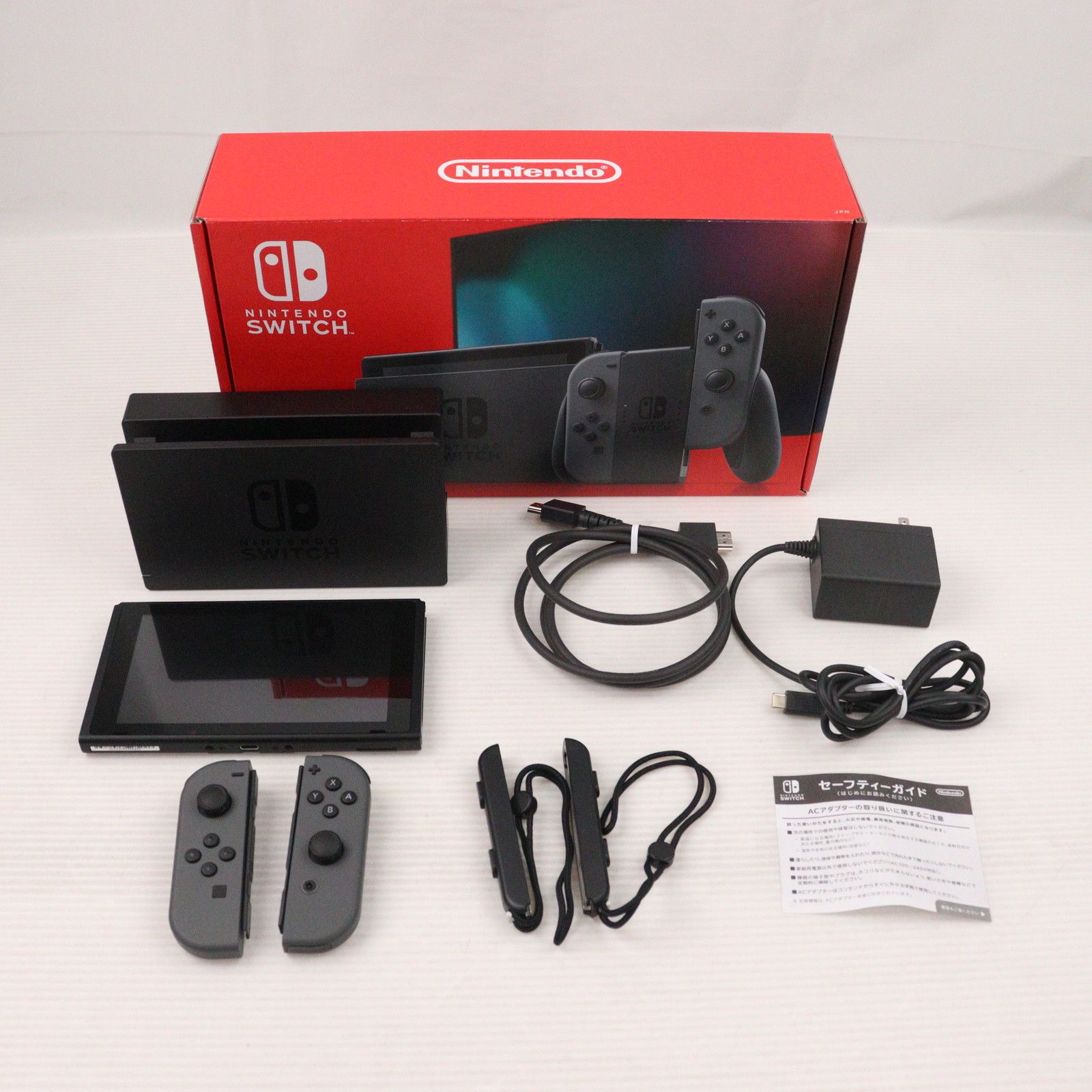 本体) Nintendo Switch(ニンテンドースイッチ) Joy-Con(L)/R グレー 