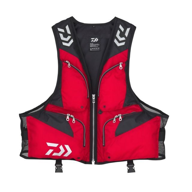 ダイワ DF-6324 ライトフローティングベスト レッド フリー | 釣具