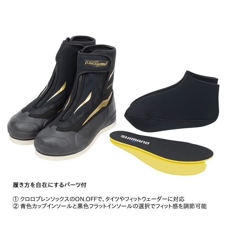 Happy-shopsブラック_27.0 cm [シマノ] LTPR鮎シューズ羊毛FS500V 