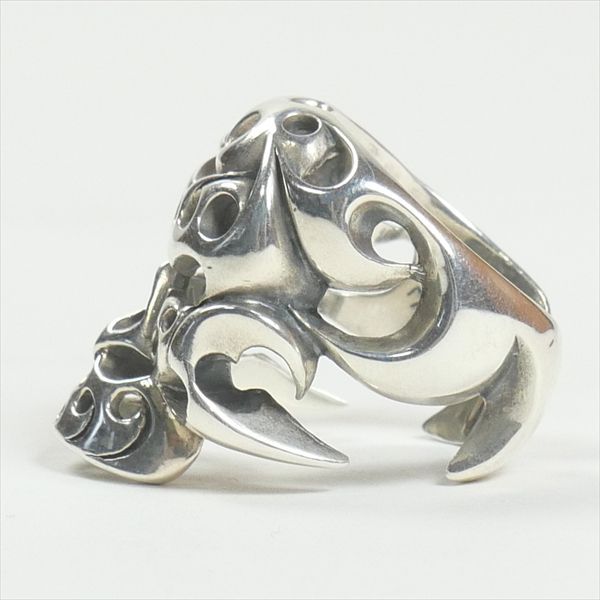 TENDERLOIN テンダーロイン SKULL RING SILVER ボルネオスカル