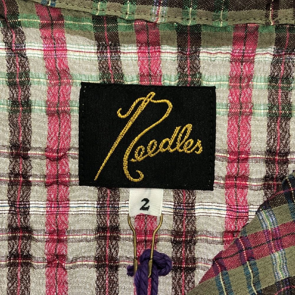 Needles ニードルス French Sleeve Blouse - RE/R Chiffon Sucker  