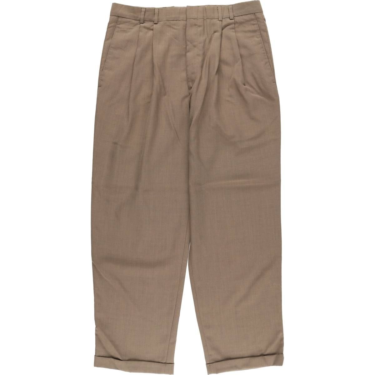 古着 90年代 ドッカーズ DOCKERS DRESS SLACKS ツータック スラックスパンツ メンズw34相当 ヴィンテージ|eaa541881