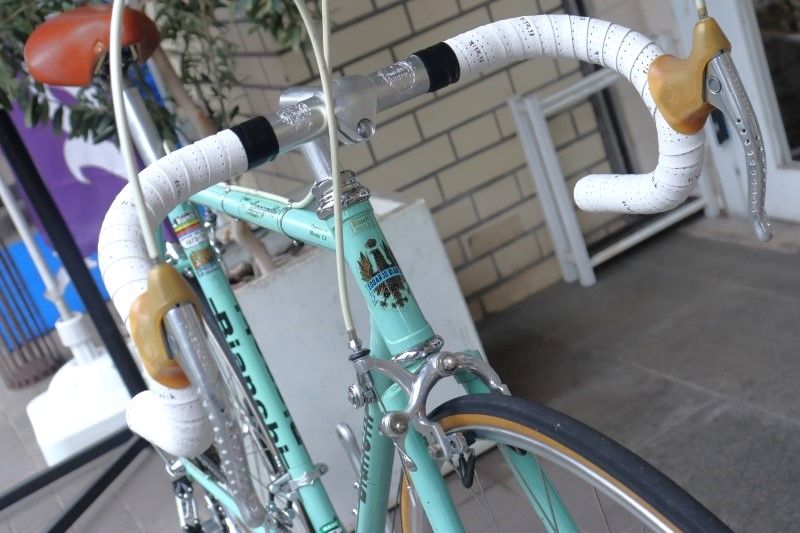 ビアンキ Bianchi カンピオーネデルモンド CAMPIONE DEL MONDO CX 70's カンパ スーパーレコード 5S クロモリ  ロードバイク 【横浜店】 - メルカリ