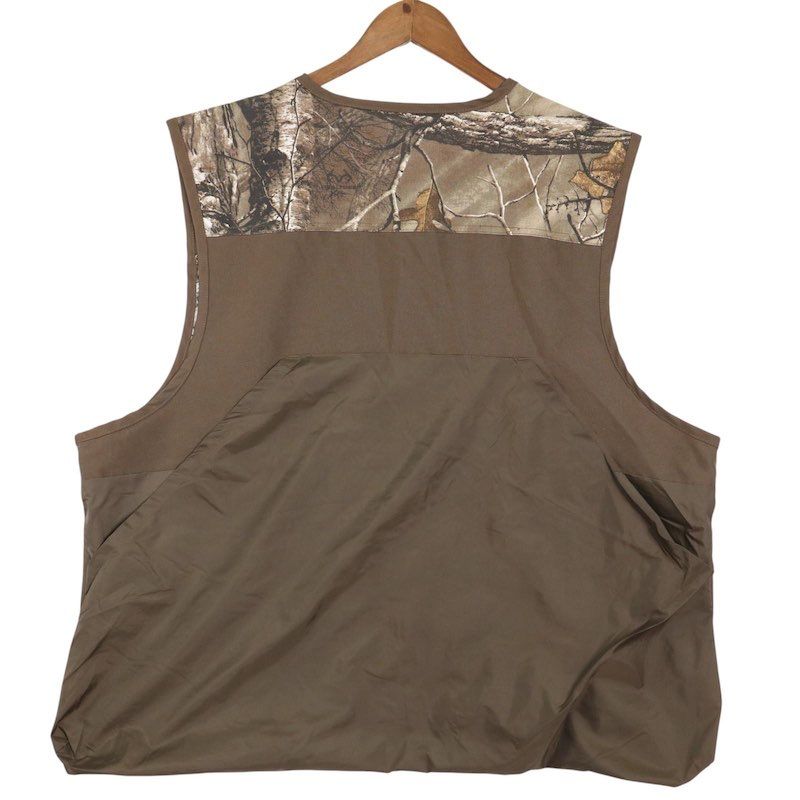 Freeサイズ！リアルツリーカモ ハンティングベスト コロンビア カーキ