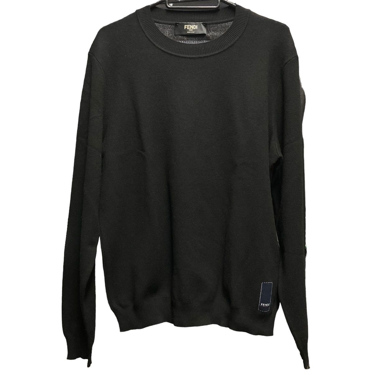 中古】 Fendi フェンディ ニットセーター FZX030 AIB7 黒 48サイズ 