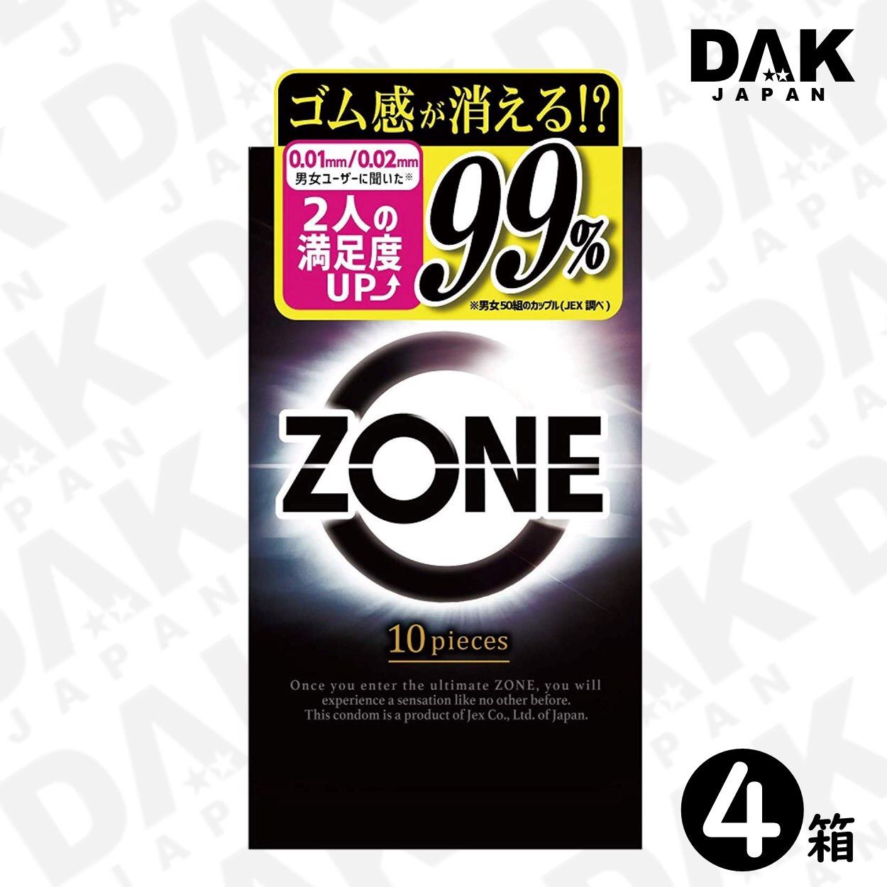 Ｐｒｅｍｉｕｍ Ｌｉｎｅ 【匿名配送】ZONE ゾーン コンドーム 10個