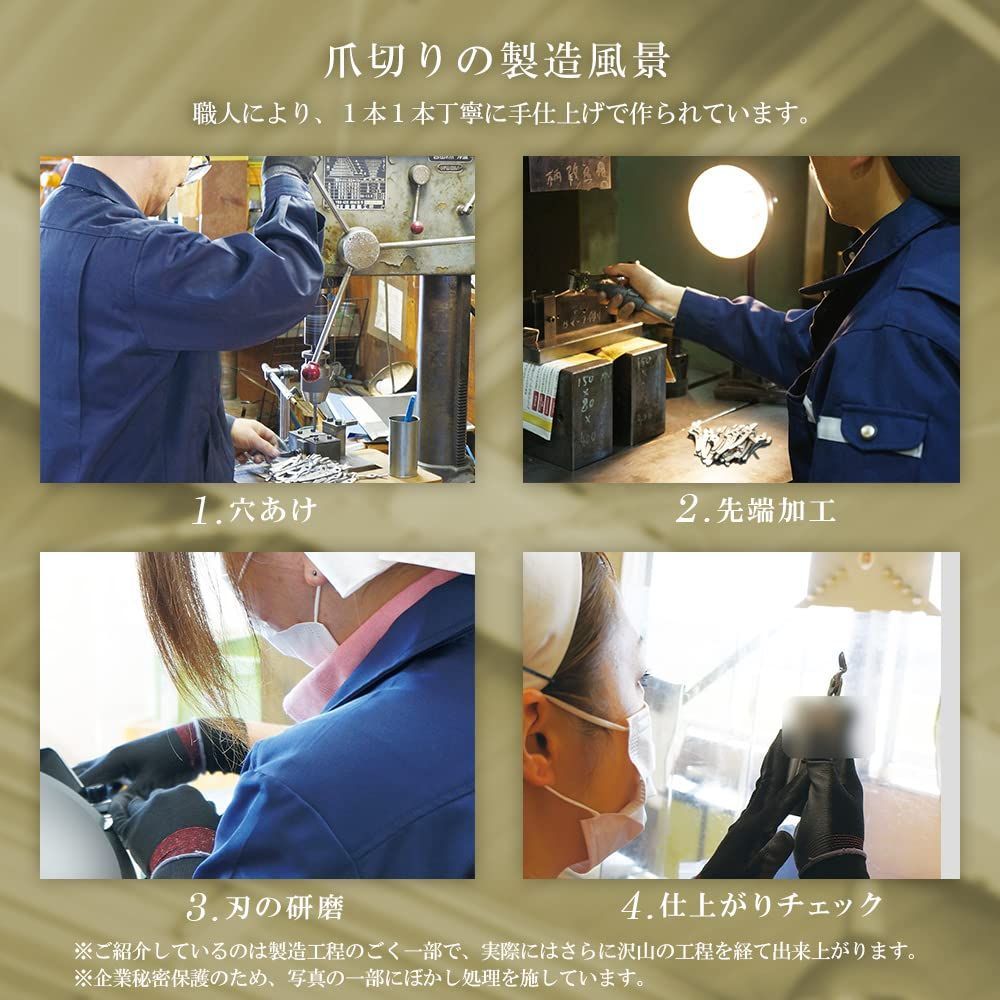 ニッパー式爪切りソフトグリップ