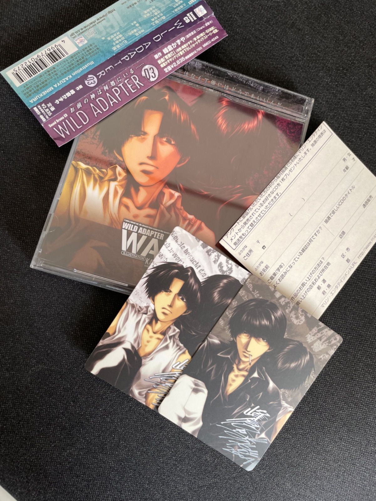 S296)峰倉かずや／wild apater ワイルドアダプター WILD ADAPTER