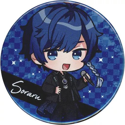 中古】バッジ・ピンズ そらる(背景瑠璃色) 缶バッジ 「After the Rain