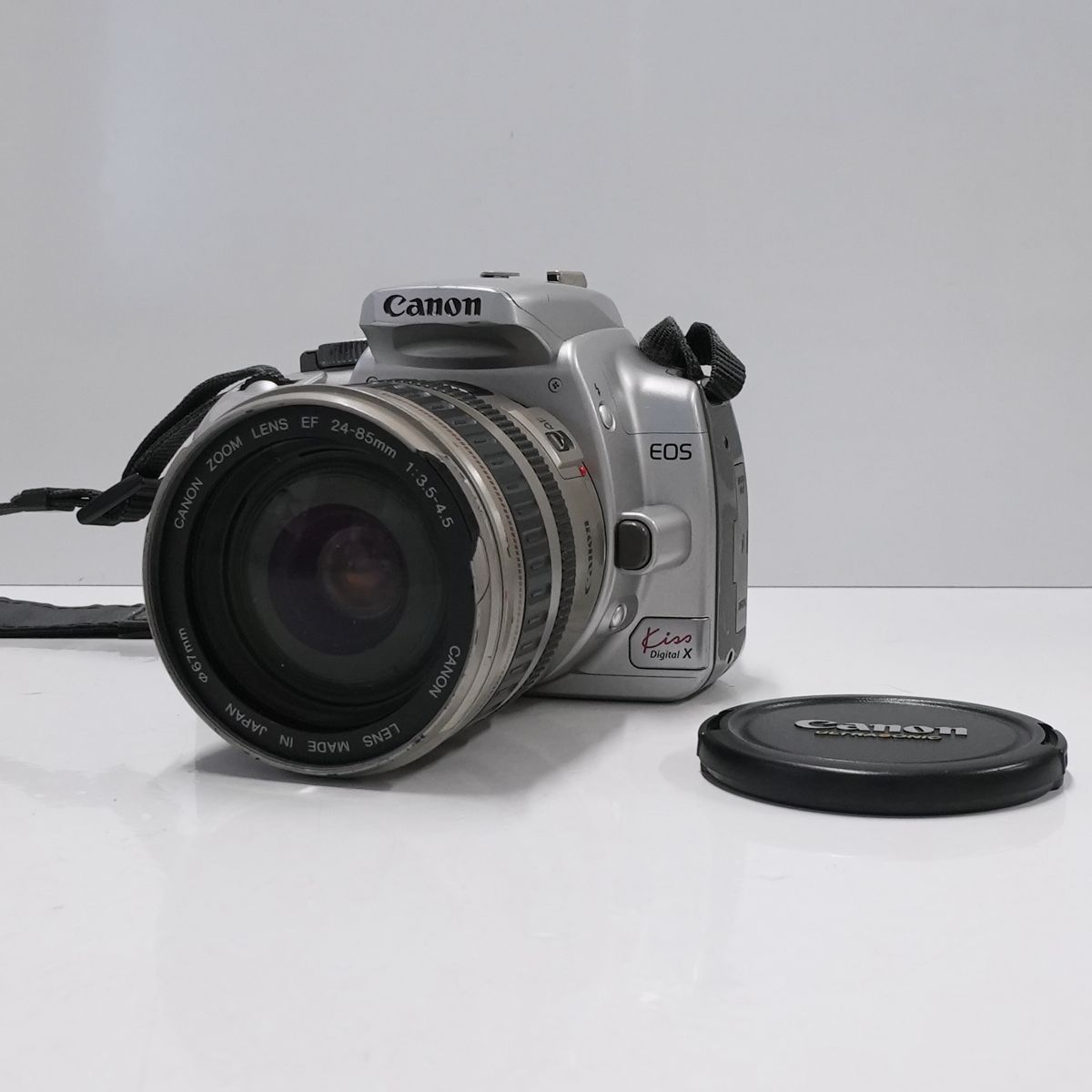 Canon EOS Kiss Digital X + EF24-85mm F3.5-4.5 USED品 APS-C デジタル一眼レフ 標準ズームレンズ 完動品  CP3162