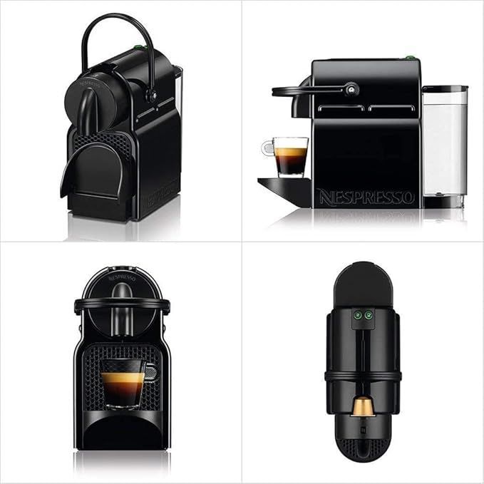 ネスプレッソ カプセル式コーヒーメーカー イニッシア ブラック 水タンク容量0.6L コンパクト 軽量 D40-BK-W WWW_KANDAIZUMI_COM