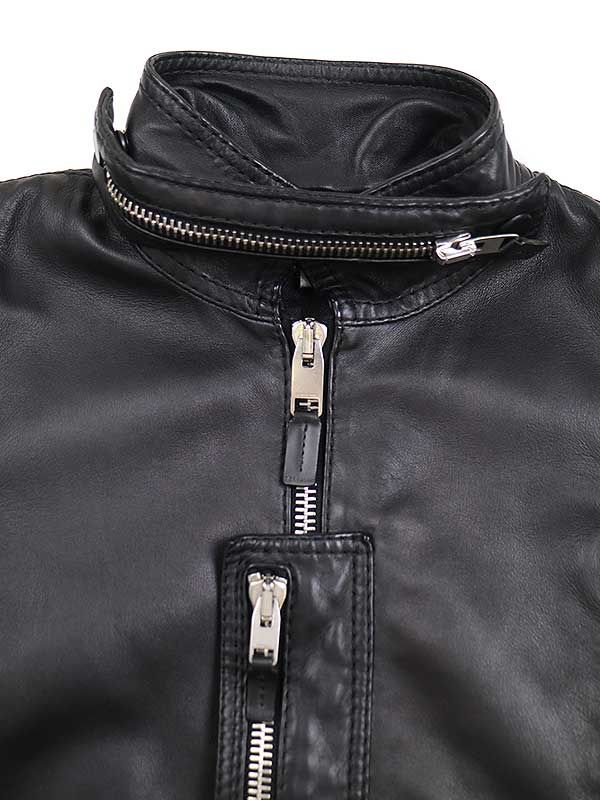 Dior HOMME ディオールオム 07SS マルチジップレザーブルゾン
