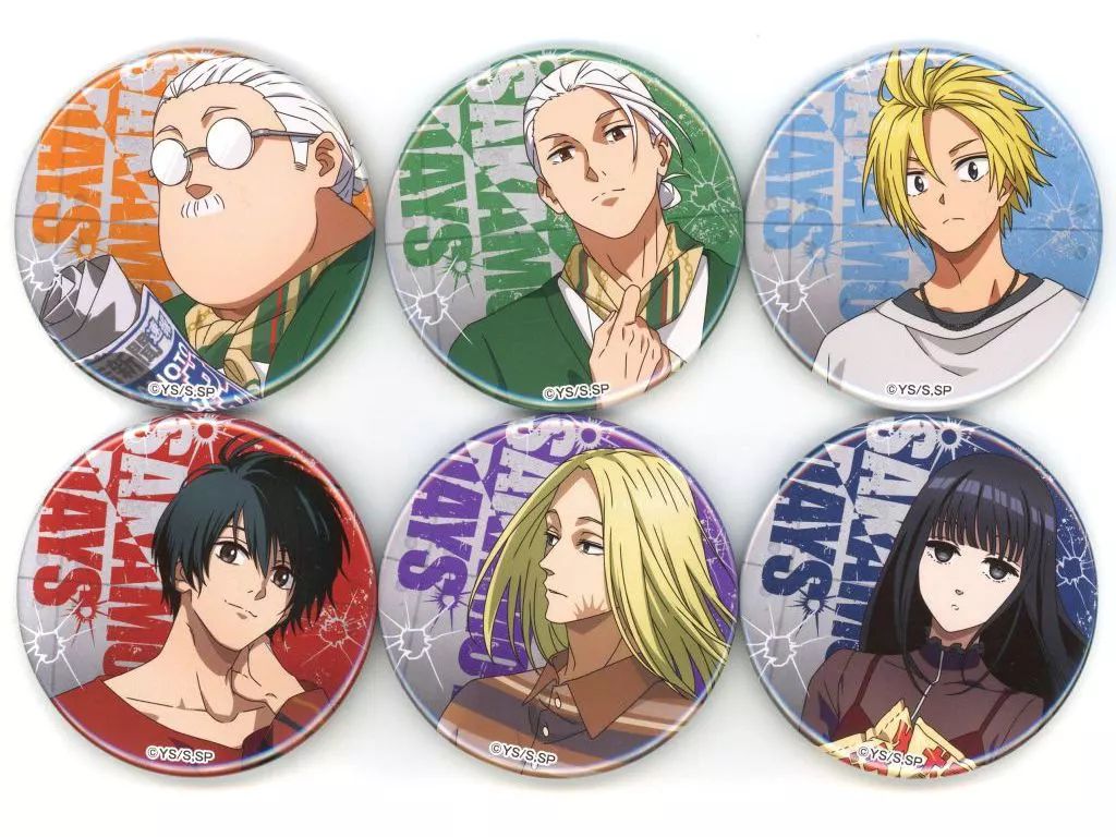 中古】バッジ・ピンズ 集合 缶バッジセット(6個) 「SAKAMOTO DAYS