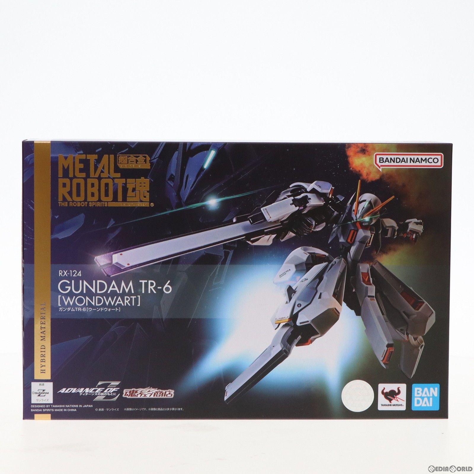 魂ウェブ商店限定 METAL ROBOT魂(SIDE MS) ガンダムTR-6[ウーンドウォート] 機動戦士Zガンダム外伝 ADVANCE OF Z 〜ティターンズの旗のもとに〜 完成品 可動フィギュア バンダイスピリッツ