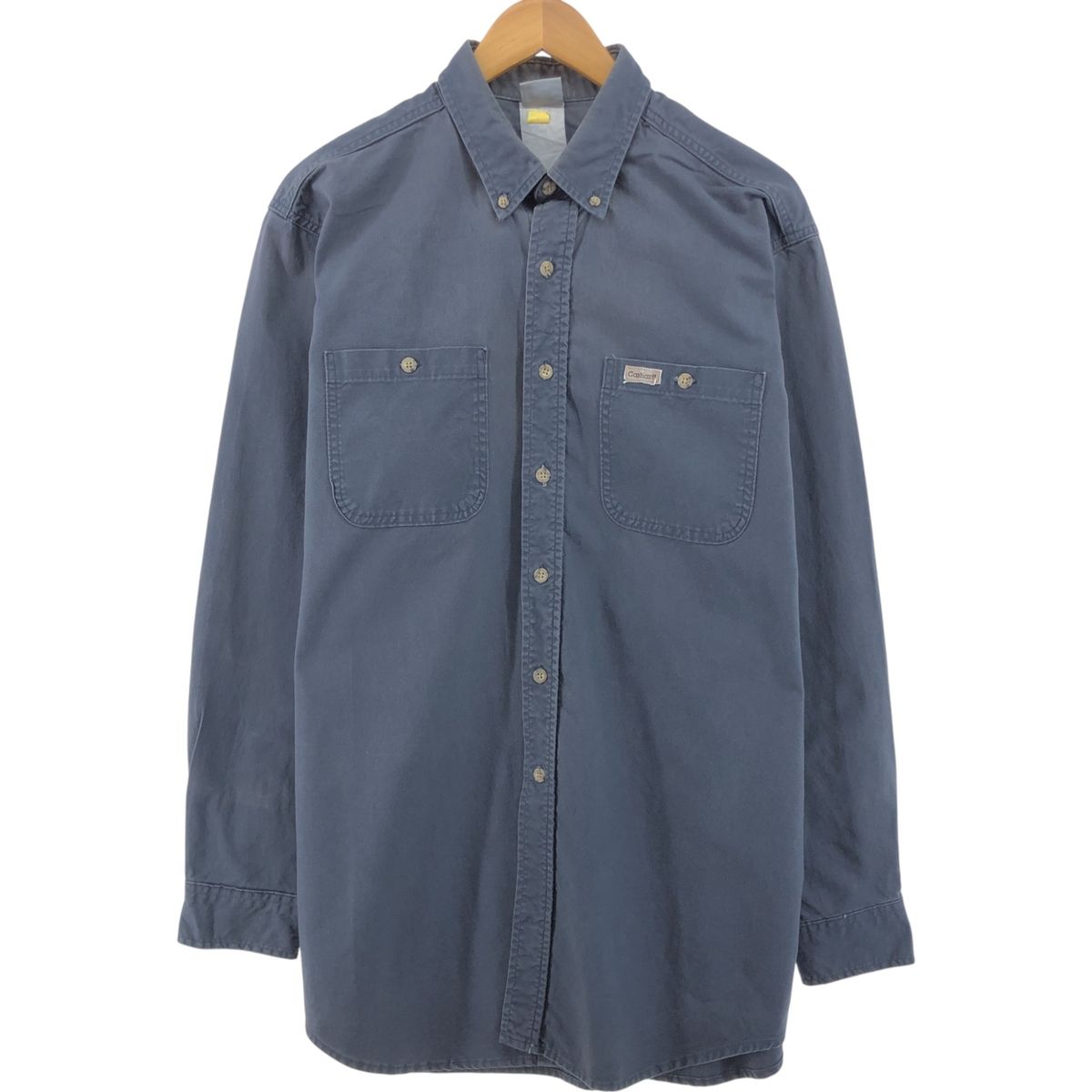 古着 カーハート Carhartt 長袖 ボタンダウン ワークシャツ メンズXL相当/eaa504512