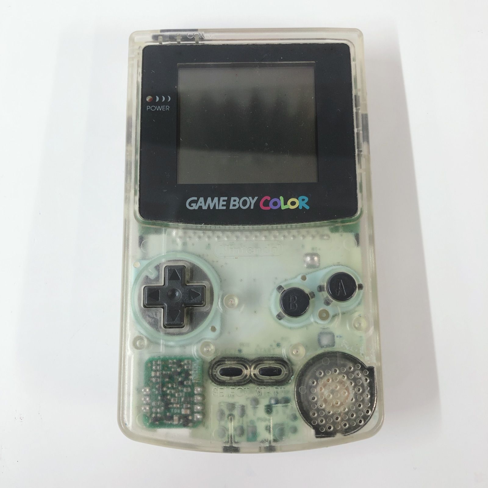 ジャンク品 GAME BOY COLOR 本体のみ クリア