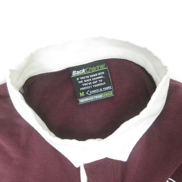 ポロシャツ　BACK CHANNEL Back channel バックチャンネル ポロシャツ size L