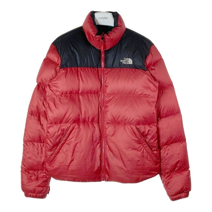 THE NORTH FACE ノースフェイス 18AW Nuptse iii Jacket ヌプシジャケット ダウン レッド ブラック F18Y228 Size S