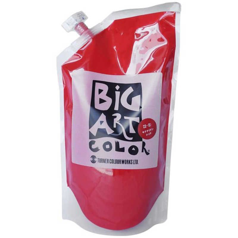 【 新品 未開封 】 ターナー色彩 700ml ビッグアートカラー キナクリドンレッド BA700022 未使用 送料無料
