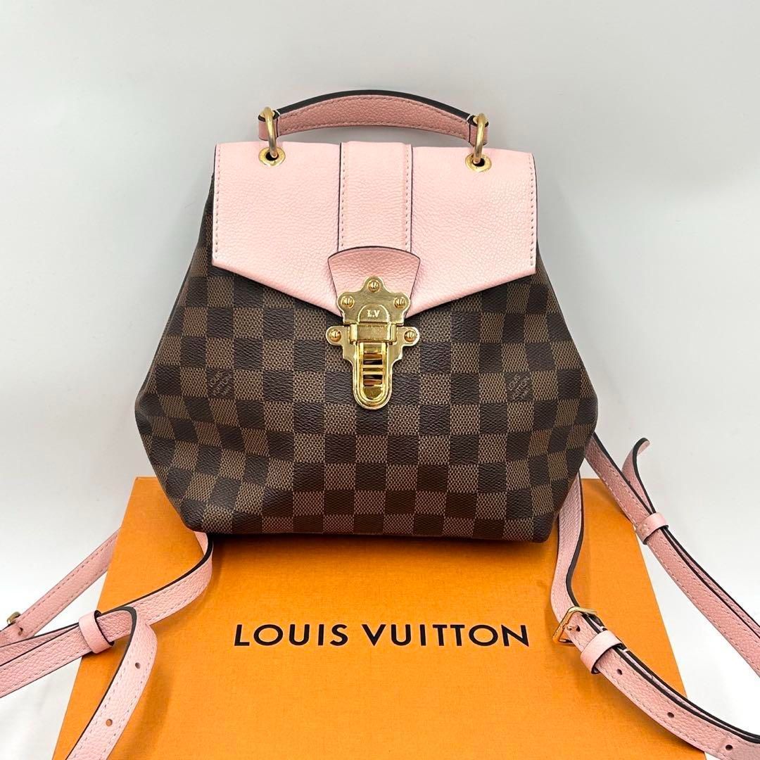 ルイヴィトン✨ダミエ クラプトンバックパック リュック LOUIS VUITTON ルイ・ヴィトン クラプトン バックパック ダミエ