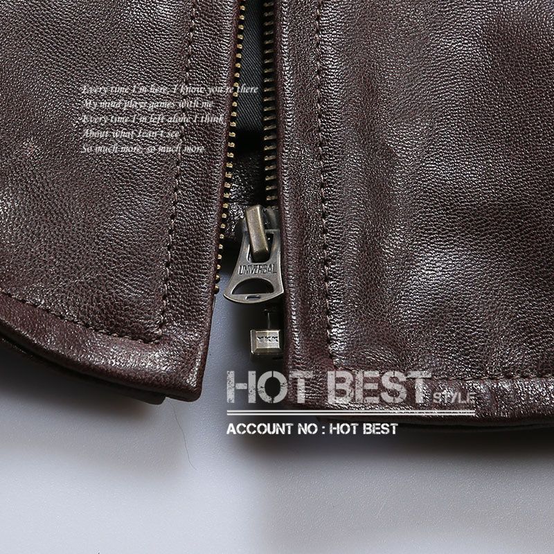 カウハイド 30 sスタイル シングルライダース メンズ 革ジャン レザージャケット オイルレザー植物鞣し 牛革 KANDAIZUMI_COM