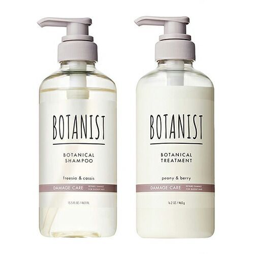 BOTANIST ボタニカルシャンプーu0026トリートメント ダメージケア 本体 460mlセット BOTANIST シャンプー [6094_6100] 佐川急便