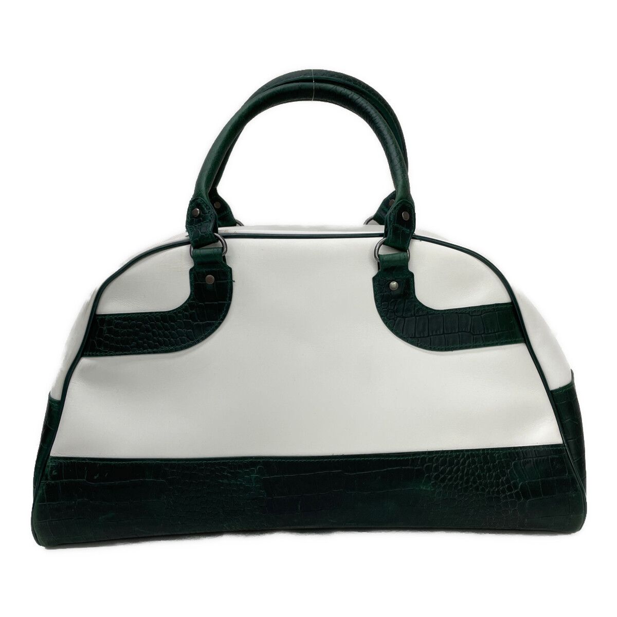 中古 アディダスゴルフ adidas GOLF ボストンバッグ ホワイト