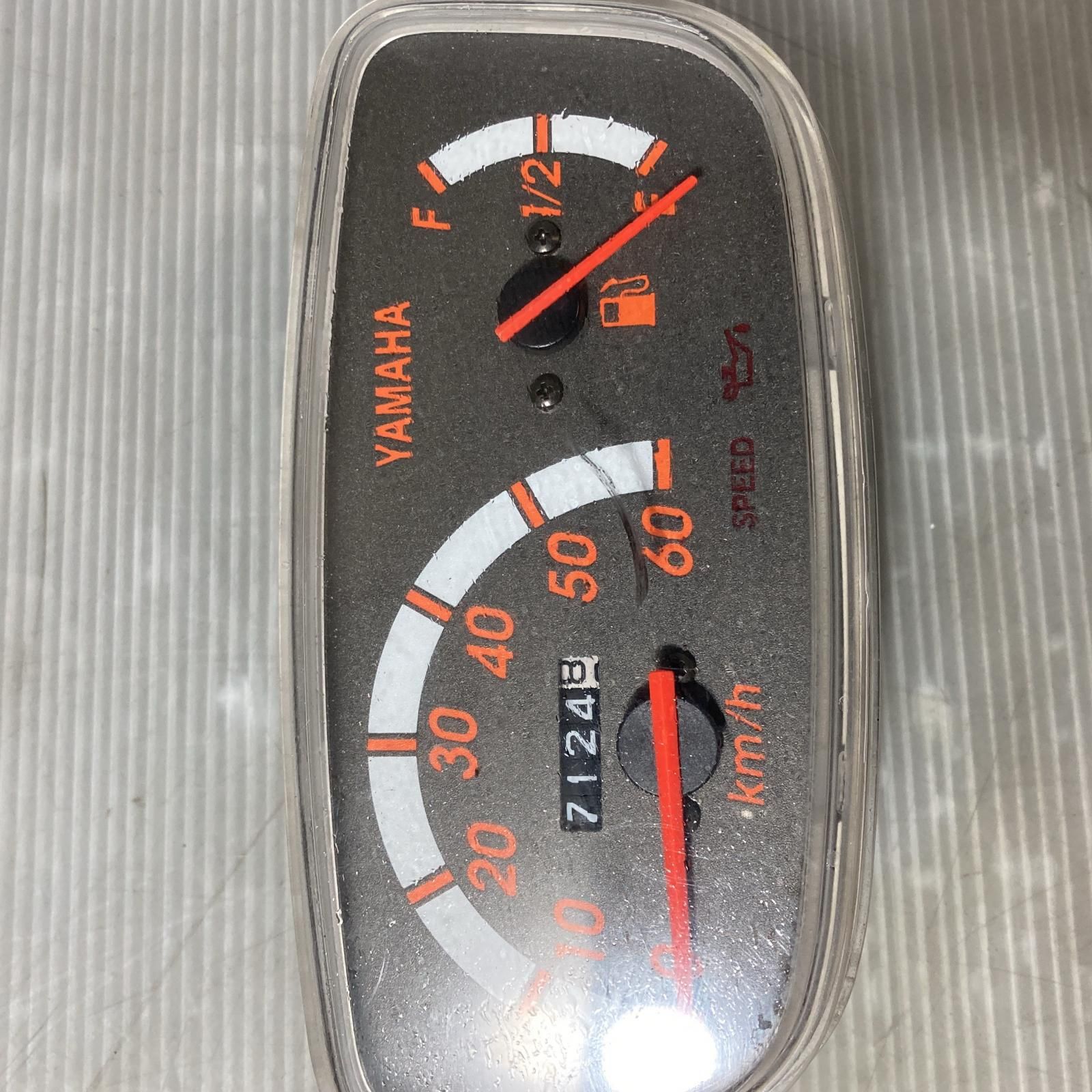 YAMAHA ジョグ50 SA01J メーター JOG ヤマハ 管理番号C-25-0603-36
