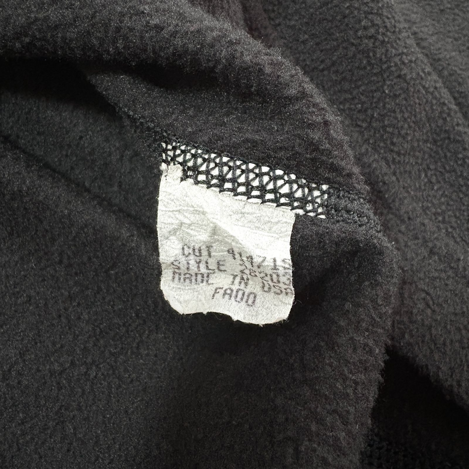 00s 2000年 patagonia micro D-luxe crew black パタゴニア マイクロデニールリュクスクルー マイクロD フリース ブラック KANDAIZUMI_COM