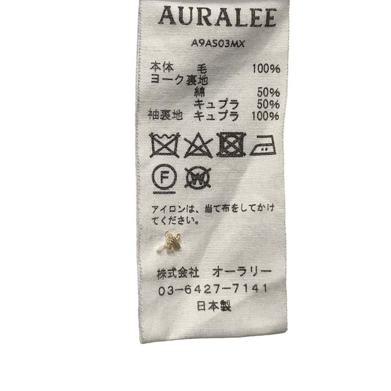 AURALEE(オーラリー) 19AW WOOL MAX GABARDINE SHIRTS/ウールマックス 