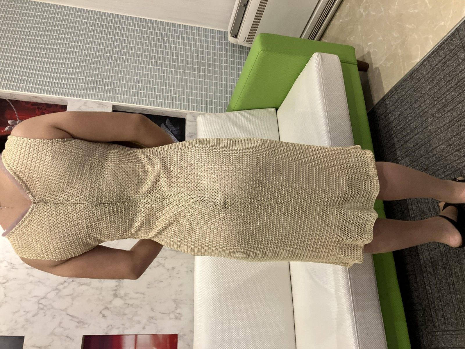 値下げ交渉可 フォロー割5% トッカ TOCCA ワンピース ベージュ