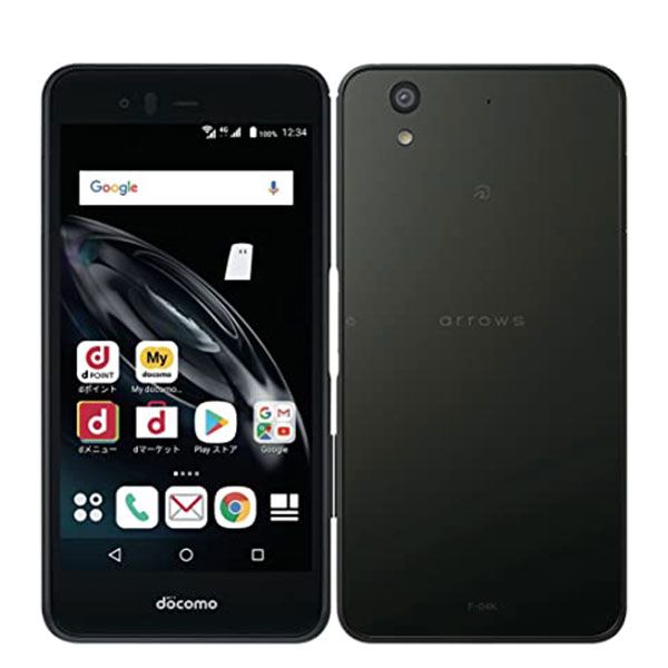 【中古】 F-04K arrows Be Black SIMフリー 本体 ドコモ Aランク スマホ ahamo対応 アハモ【送料無料】 f04kbk8mtm
