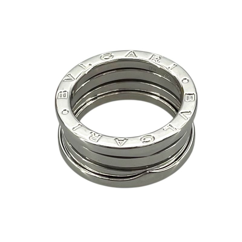ブルガリ BVLGARI ビーゼロワンリング3バンド S 750WG 750WG ジュエリー