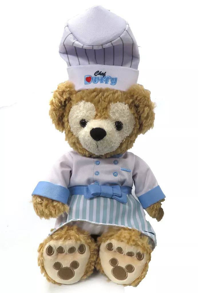 中古】ぬいぐるみ ダッフィー(シェフ) ぬいぐるみ 「ディズニーベア