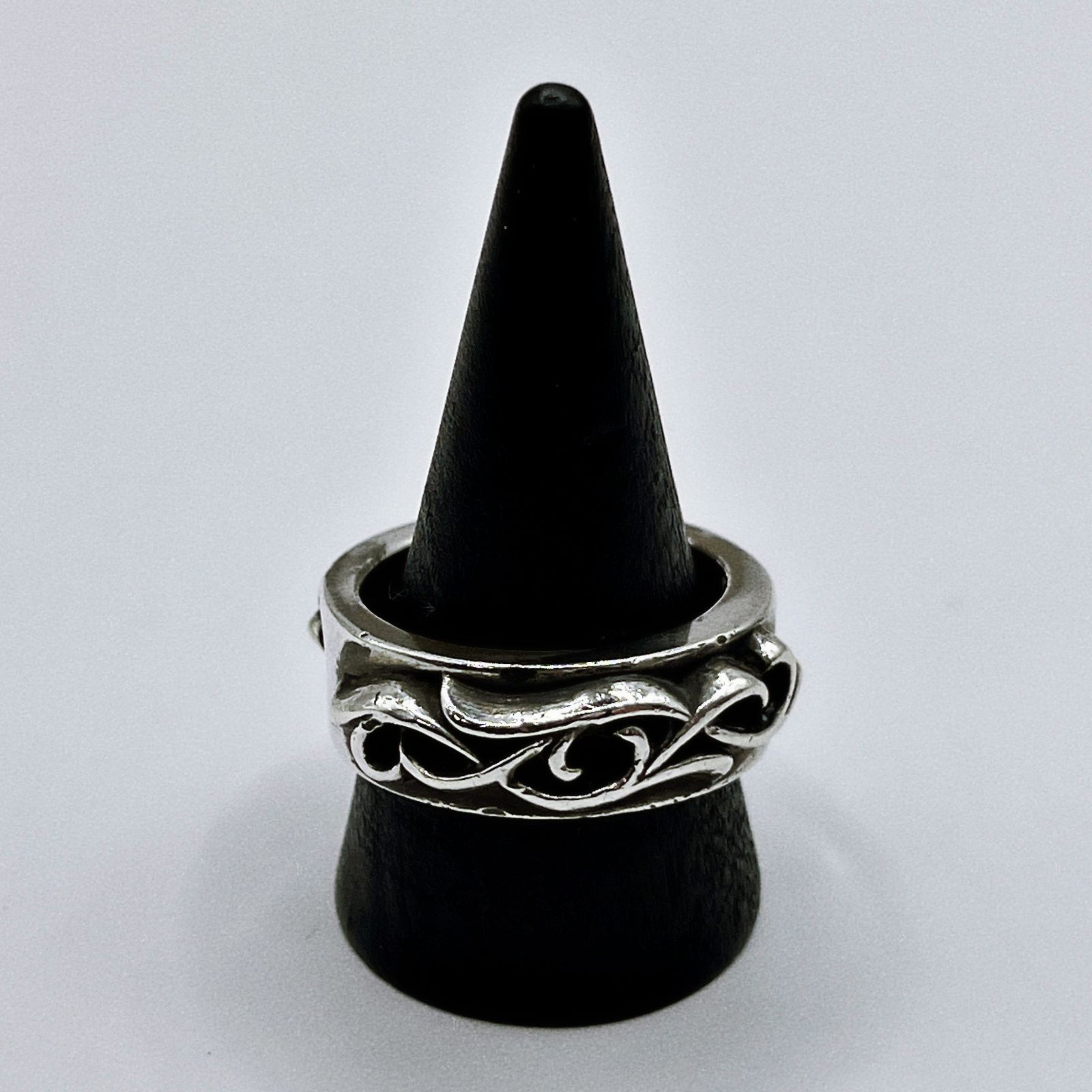 CHROME HEARTS DBL NARROW VINE BAND RING 21号 - メルカリ