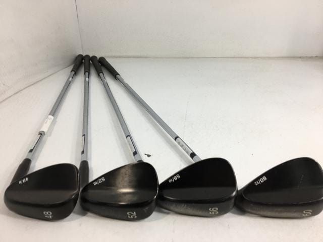 【中古ゴルフクラブ】ノンブランド ノーロゴウェッジ ブラックPVD オリジナルスチール PW.AW.SW.LW