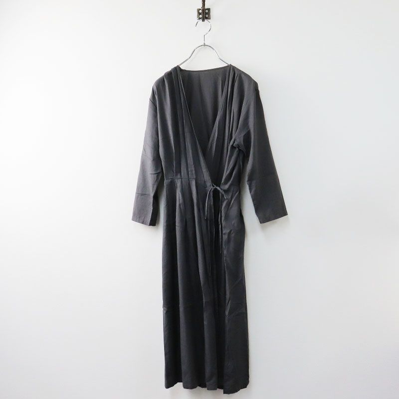 evam eva タックシャツワンピース