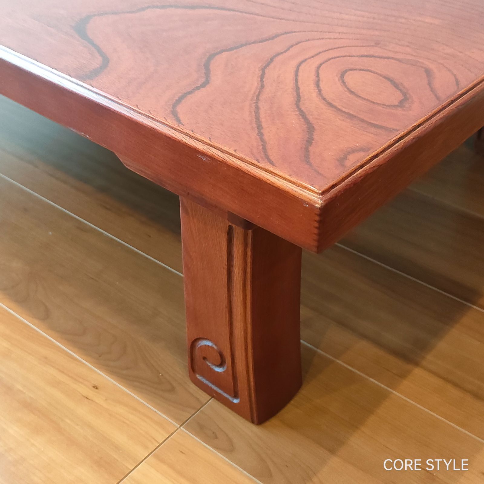 カリモク家具 karimoku꧂座卓 ちゃぶ台 机 テーブル 昭和レトロ