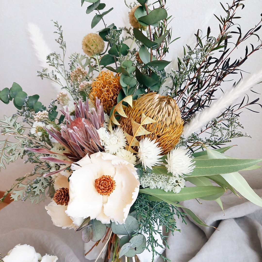 152 ドライフラワー ブーケ ブートニア スワッグ ウェディング 前撮り  