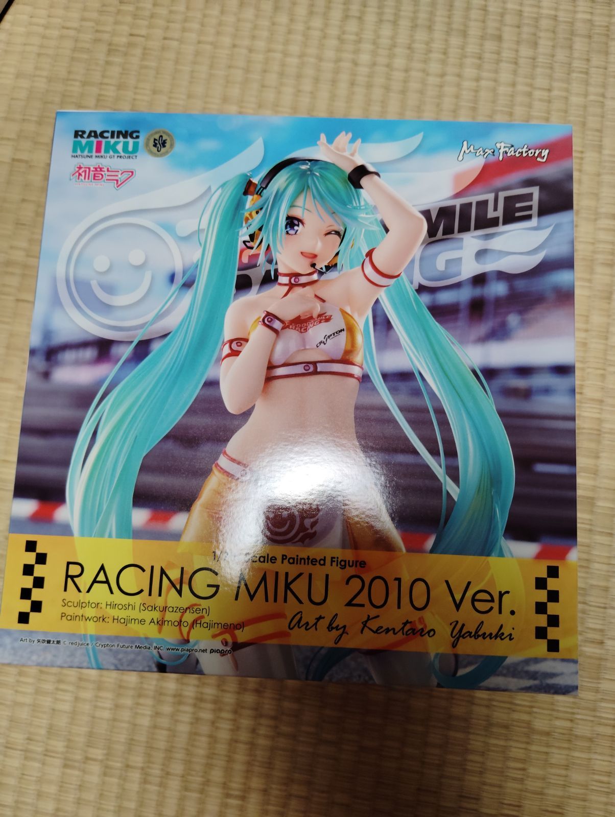 新品未開封　初音ミク レーシングミク 2010 Ver. 矢吹健太朗 FIG]レーシングミク 2010Ver. Art by 矢吹健太朗 初音ミク GT