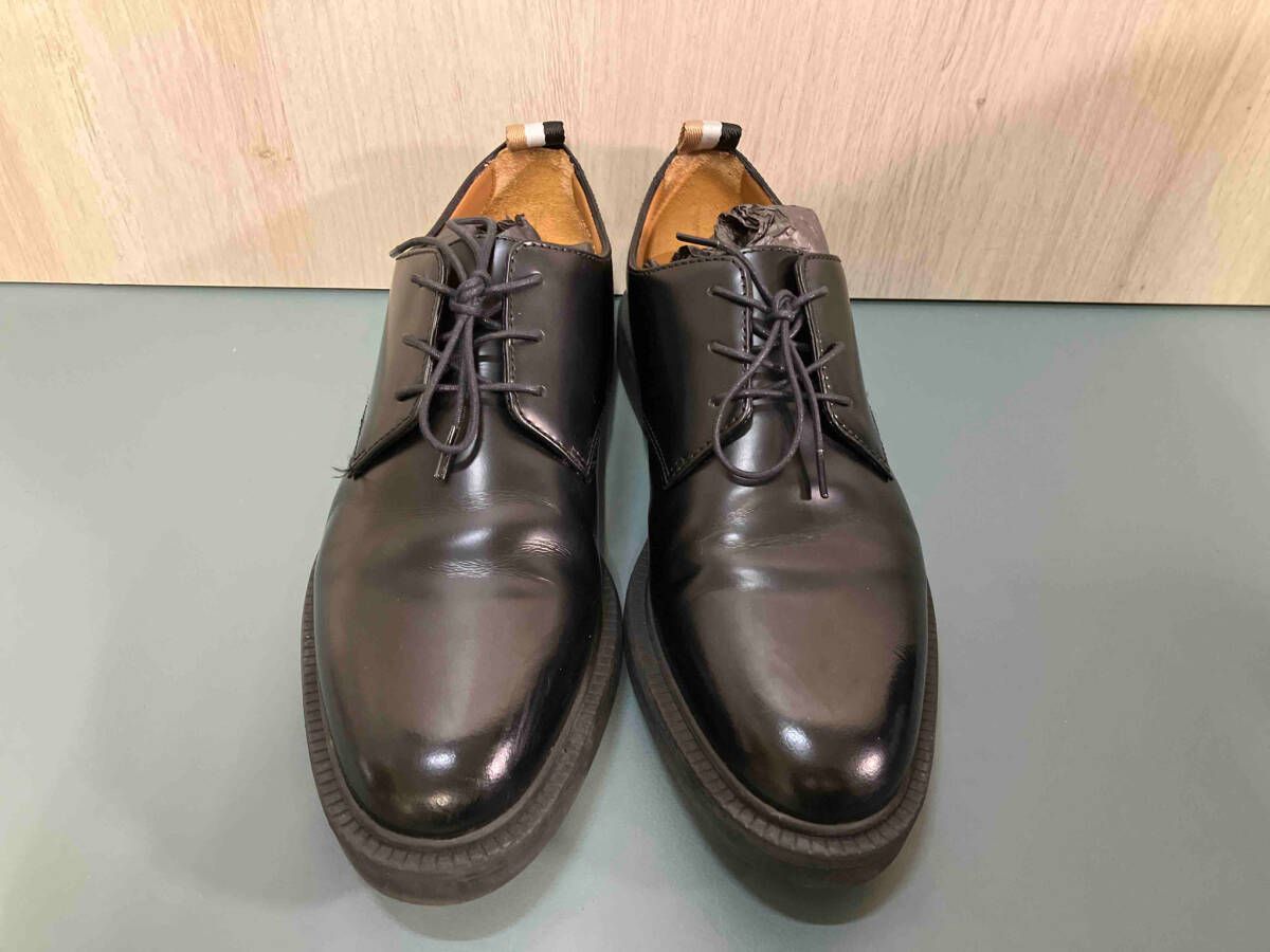 BOSS|ヒューゴボス|Larry|プレーントゥー|ショートブーツ|ドレスシューズ|ブラック|39|24cm